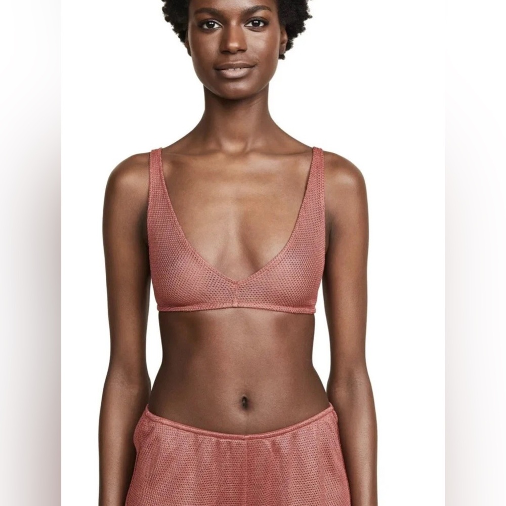 NWT SOLD OUT | Only Hearts Billie Bralette in Red Clay Sz SMALL | Made In USA